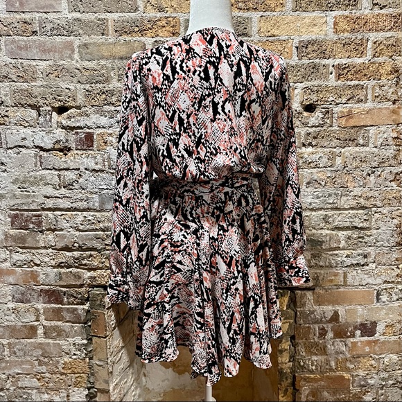 bar III snakeskin wrap dress! - Picture 6 of 7